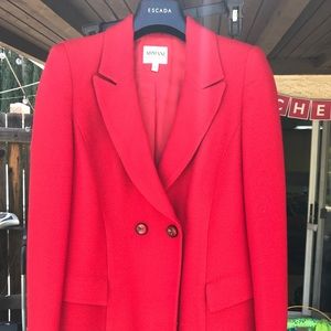 Armani Collezioni Red Jacket size 4